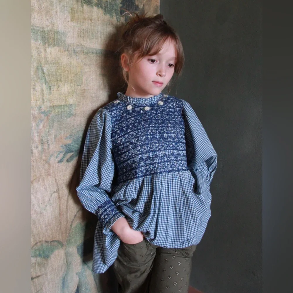 Bonjour Diary Handsmock Blouse - Picture 2 of 4